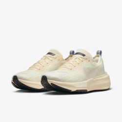 NIKE ZOOMX INVINCIBLE RUN FK 3 RUNNING SHOES DR2615 200 MEN'S SZ 8.5 CREAM NWT