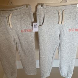 Little Girls Joggers Size 4 T