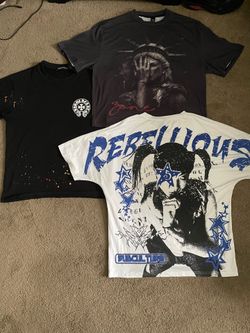 GRAPHIC T’s & BUTTON UP SHIRTS