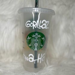 Gorillaz Starbucks Cup