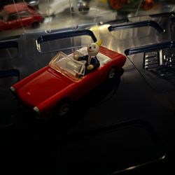 1998 Jack In The Box Kids Meal Red Convertible Car Vintage