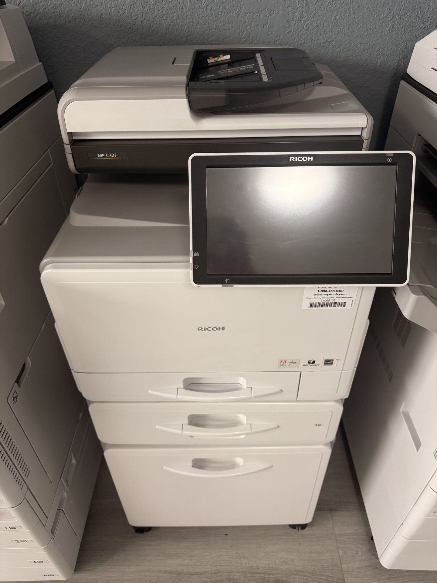 Printer Ricoh MP C307 Color Copier Laser