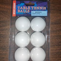 NEVER USED Table Tennis Balls 