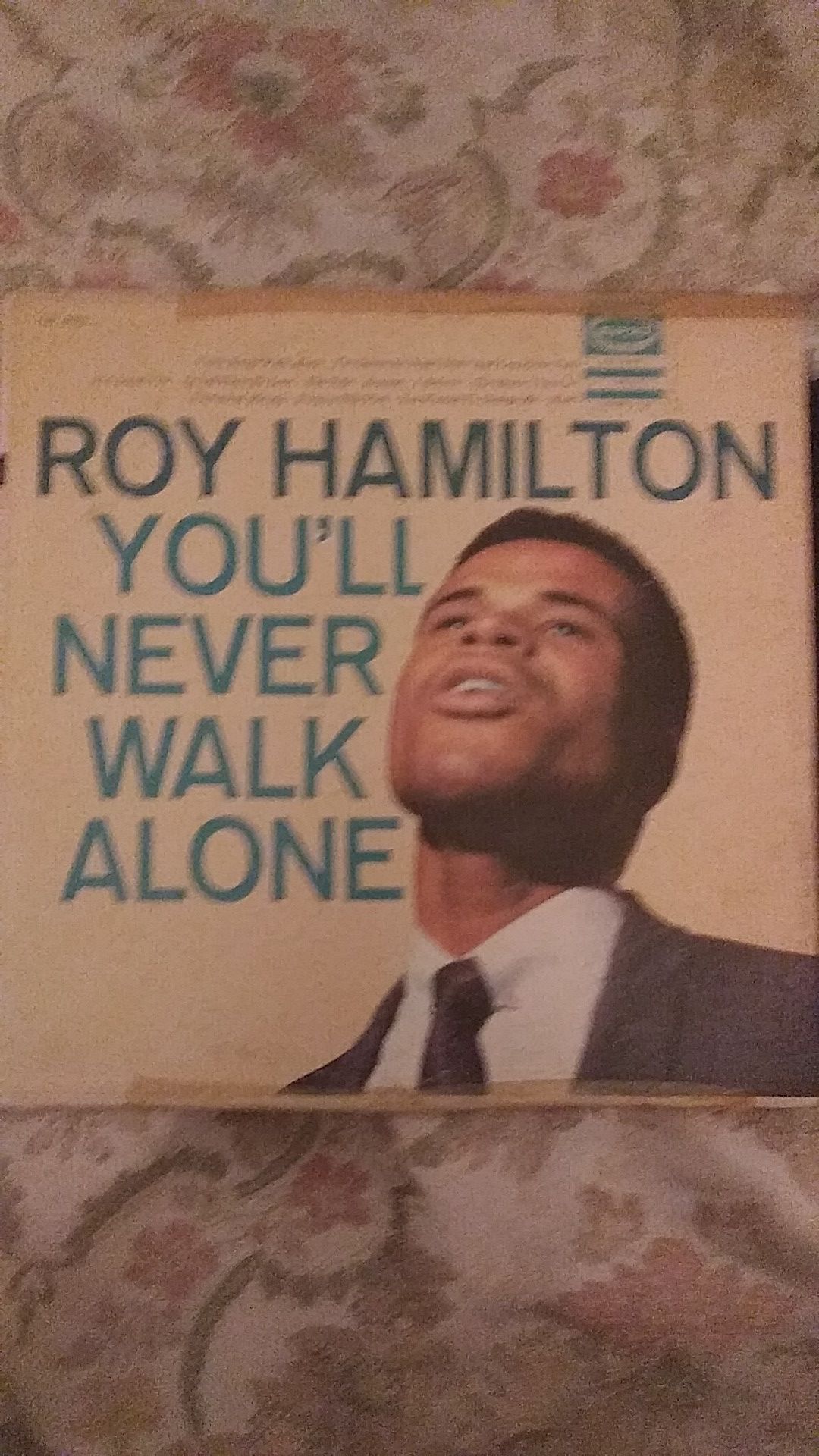 Free With Purchase Roy Hamilton You'll Never Walk Alone