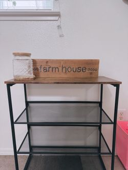 Rack Sign And Jar