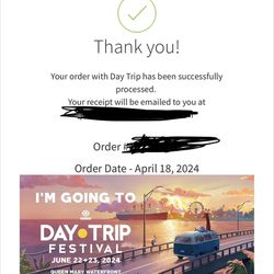 Daytrip Festival 2day Ga Ticket 