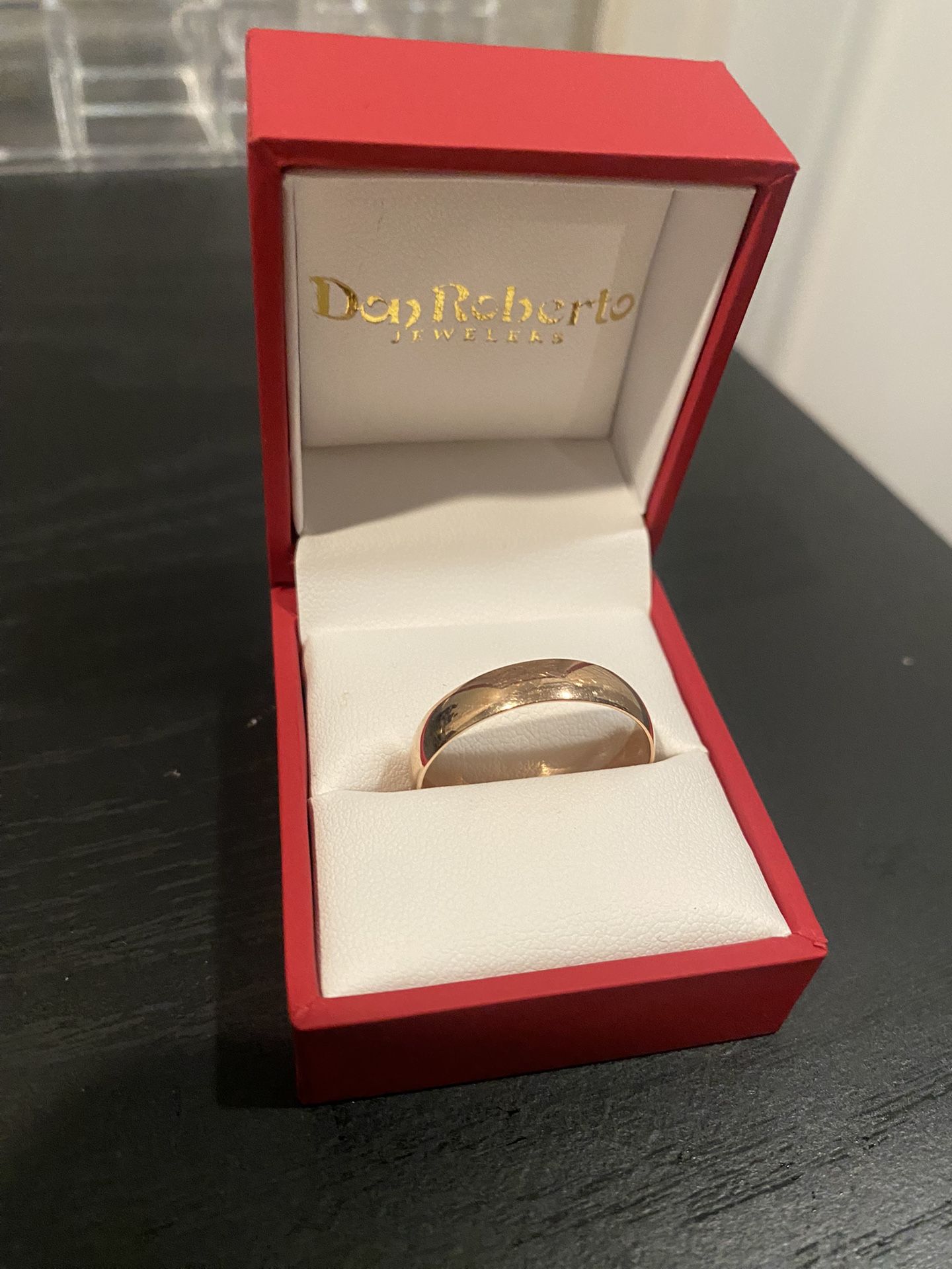 14k Gold Men’s Ring Or Wedding Band