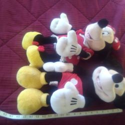 Mickey And Minnie Mouse 