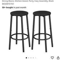 Hoobro Bar Stools 2pk 