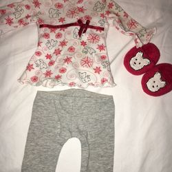 American Girl Doll Pajama Set