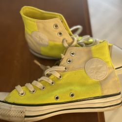 Converse Chuck Taylor All-Star Hi Lemon Yellow Color 