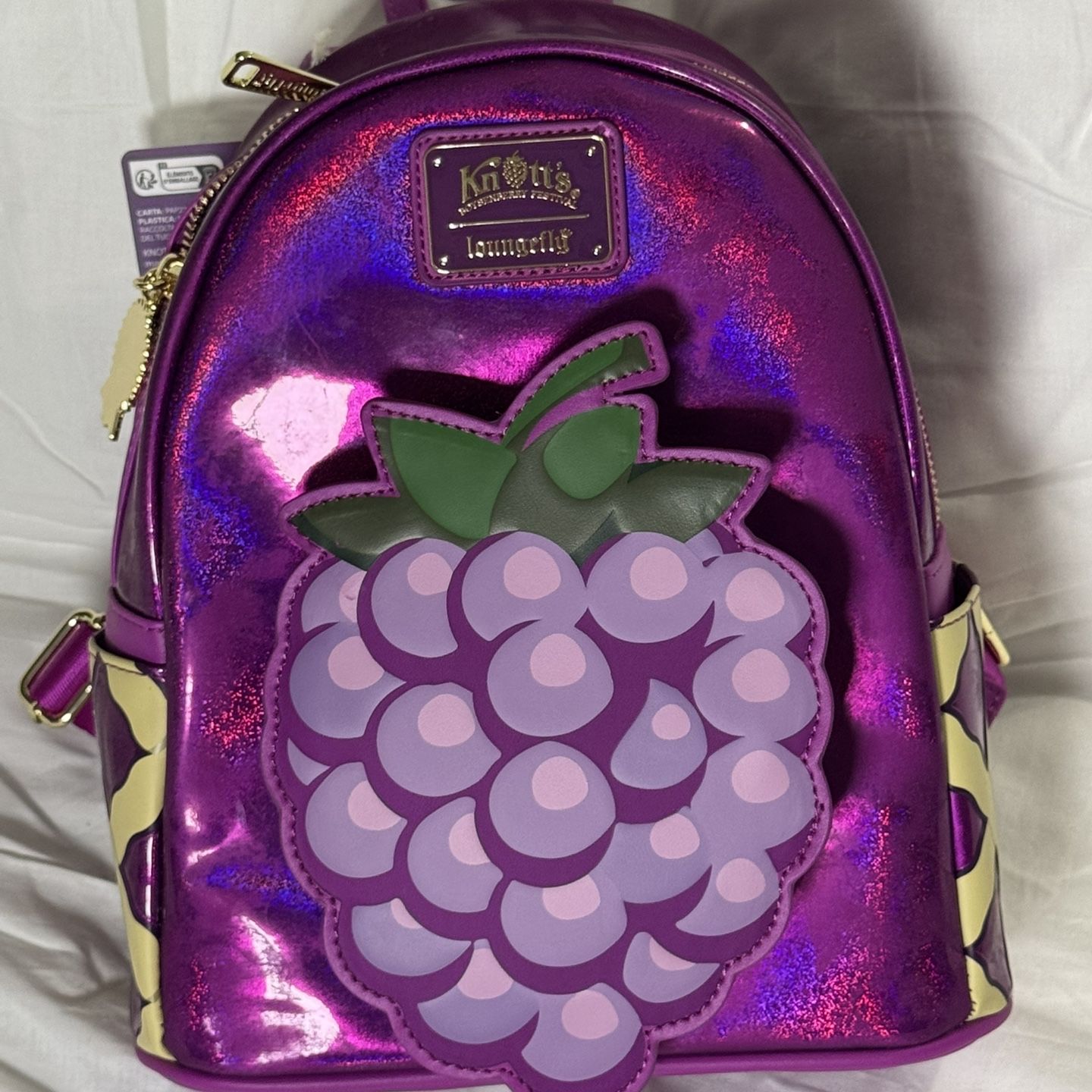 coach boysenberry backpack Court With Strawberry Print Crafted of Signature canvas and smooth leather this backpack features an interior laptop sleeve inside pockets and an outside zip pocket for ample storage 2025 Knott's Berry Farm Boysenberry