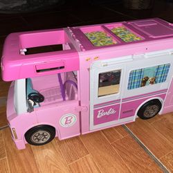 Barbie camper RV