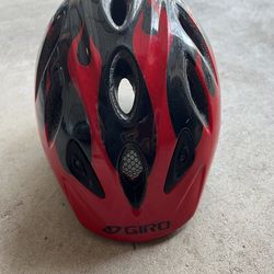 Giro Rascal Youth Bike Helmet – Red/Black – Size S/M (46–50 cm)