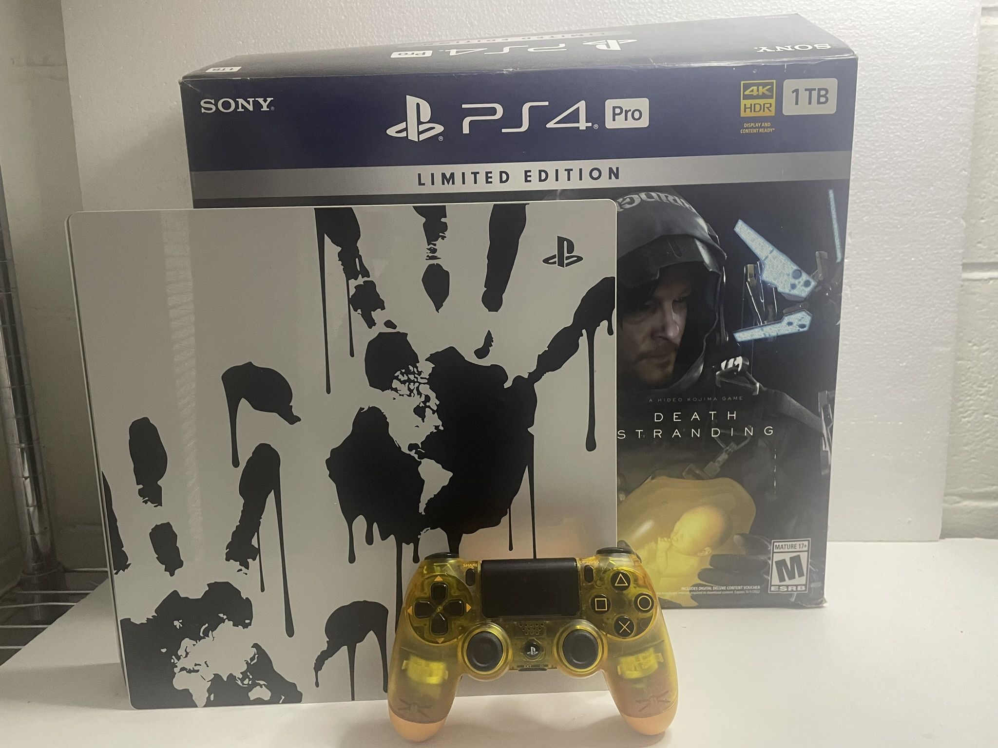 Limited Edition Ps4 PS4 Pro 1TB – Death Stranding Limited Edition 
