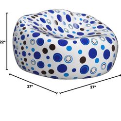 Kids Posh Bean Bag Chair