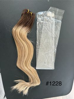 New Human Hair Weft 20” 100 Grams 