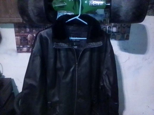 Wilson's XxL Mens Leather Coat