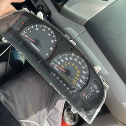 Toyota 4runner cluster