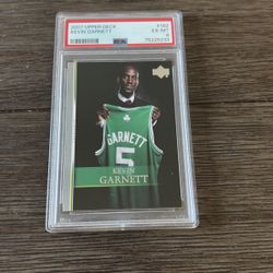 Kevin Garnett Trading Card PSA 6 