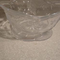 Small Crystal Glass Bowl
