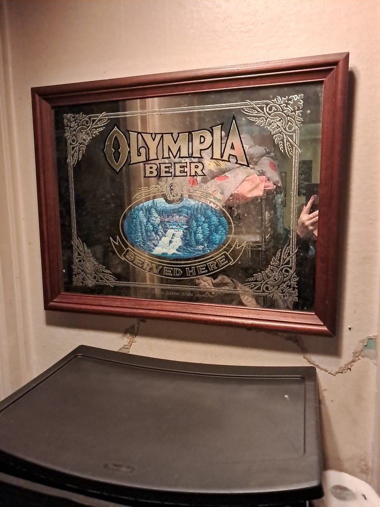 Olympia Beer Mirror