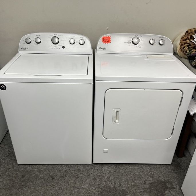 Washer And Dryer