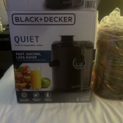 Black + Decker Fast Juicing  Less Noise
