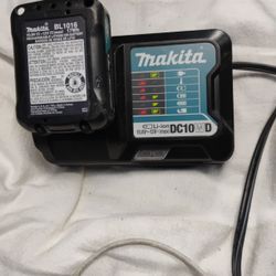 DC10WD Makita Batt And Charger
