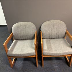 2 Reception room/ Office Chairs 