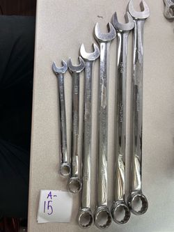 Snap-on 6pc SAE Combination Wrench Set 1/2–1 Inch OEX OEXL USA