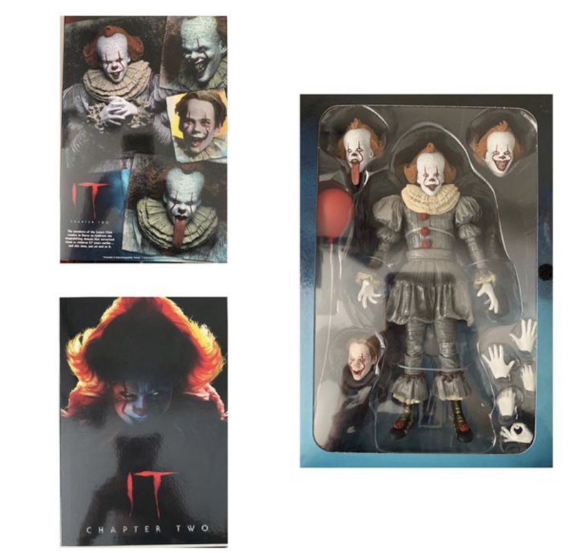 ULTIMATE PENNYWISE Neca 2017 IT (CHAPTER 2) 7 inch ACTION FIGURE