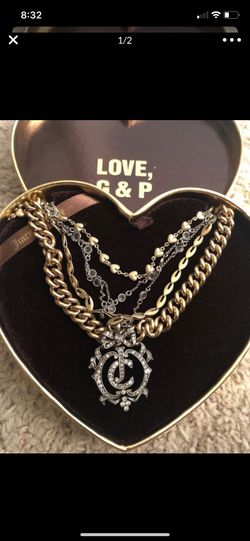 JUICY COUTURE statement necklace