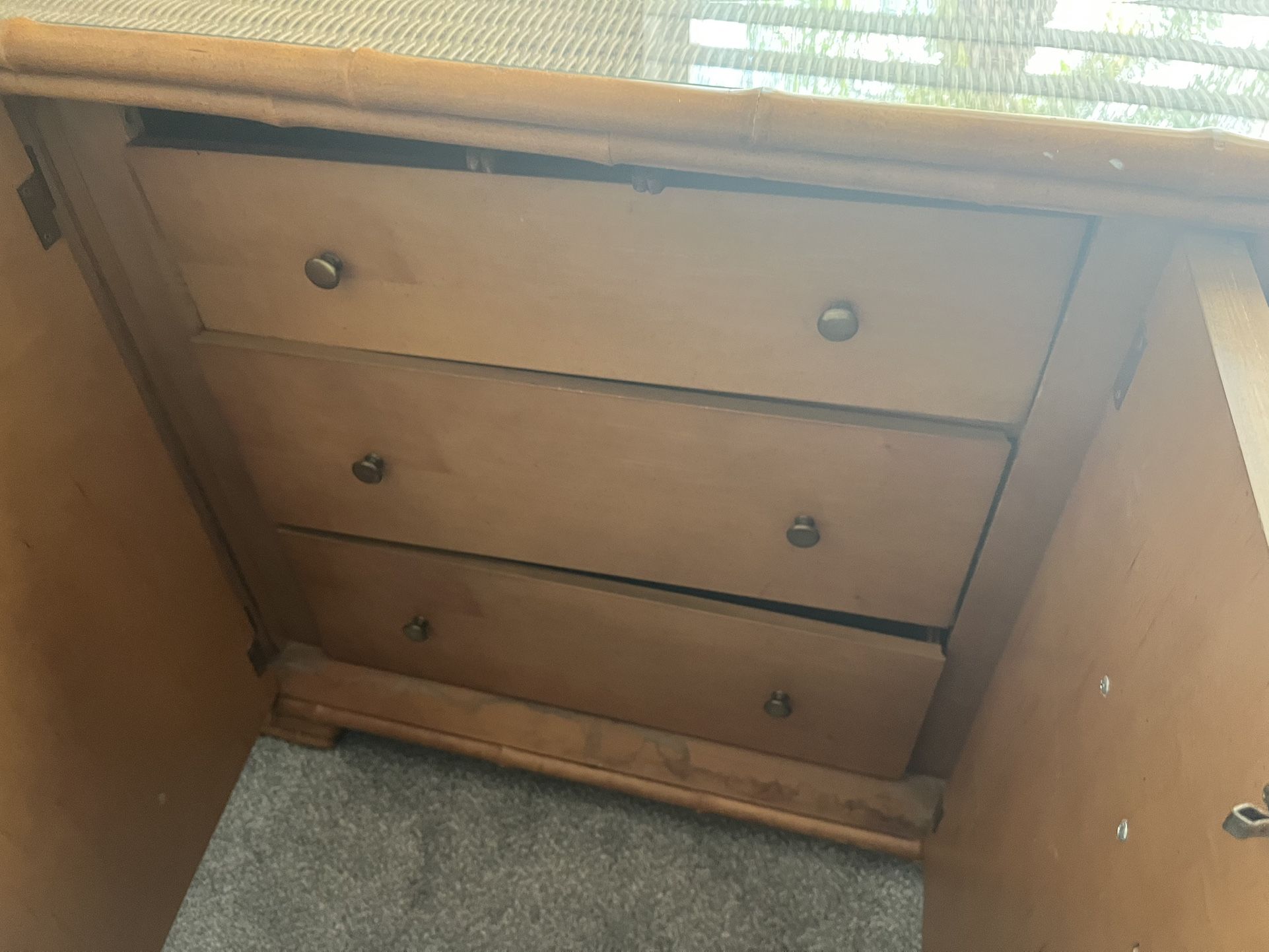 Rattan Dresser