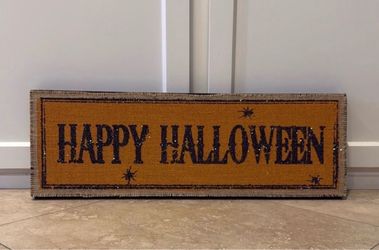 Happy Halloween Sign