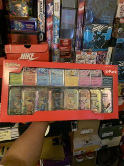 Costco Prismatic Evolutions 8-Pack Mini Tins