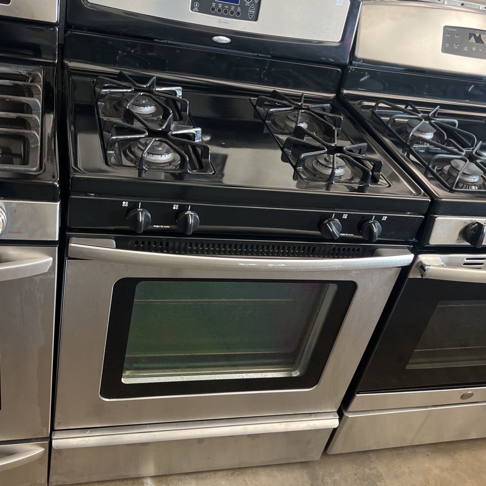 Whirlpool Stuve Gas Stainless