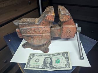 CRAFTSMAN VINTAGE VISE/ ANVIL PRICE FIRM IN NORWALK