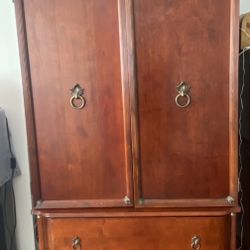 Bombay Company Armoire with 2 Drawers