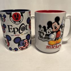 Mickey Mouse Disney Park Mugs