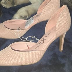 Calvin Klein Pink Short Stiletto