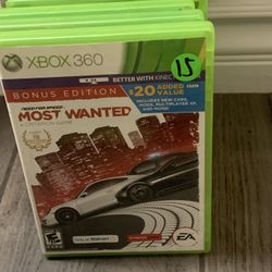 Need For Speed Most Wanted Xbox 360