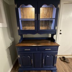 Hutch Cabinet Made From Hard Rock Maple