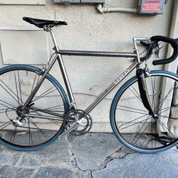 Merlin Extralight Titanium Road bike 52cm with Full Dura ace 2x9 Speed