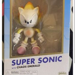 Super Sonic With Chaos Emerald 