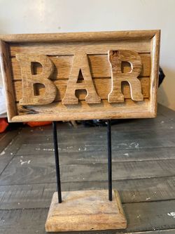Bar sign