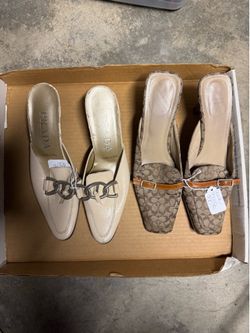 Prada & Coach shoes