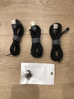 Charging Cables With Magnetic Heads (lightning, Usb C, Micro Usb)