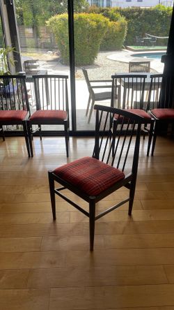 Danish Dining Chairs - Gorgeous Walnut Wood