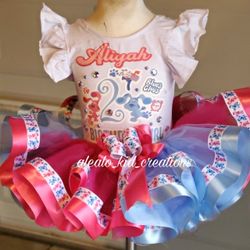 Birthday Tutu Dress Set